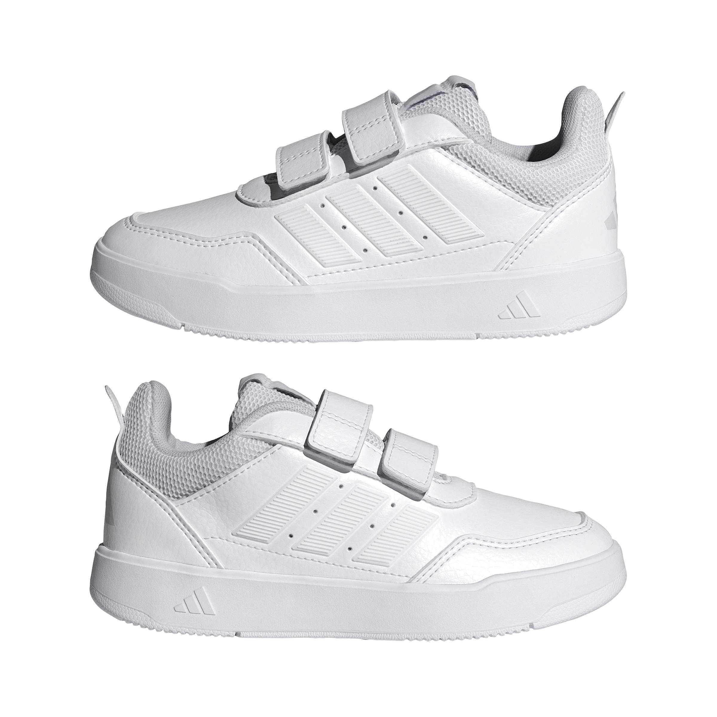 adidas Uniseks - dzieci Tensaur Sport 3.0 Hook And Loop Kids Shoes, Ftwr White/Ftwr White/Grey One, 31.5 EU