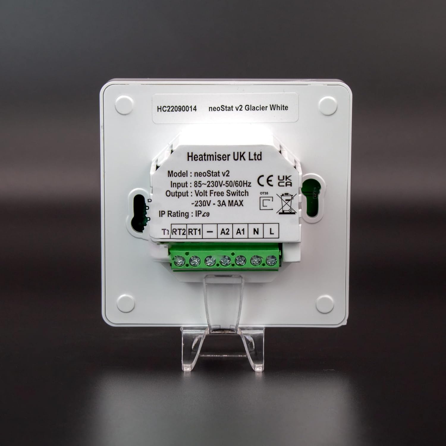 Heatmiser NeoStat Programmable Water and Central Heating Thermostat Works with the NeoHub for Smart Control Alexa Google Assistant and Apple Home Kit (White) 8 7150tTSLj8L. AC SL1500