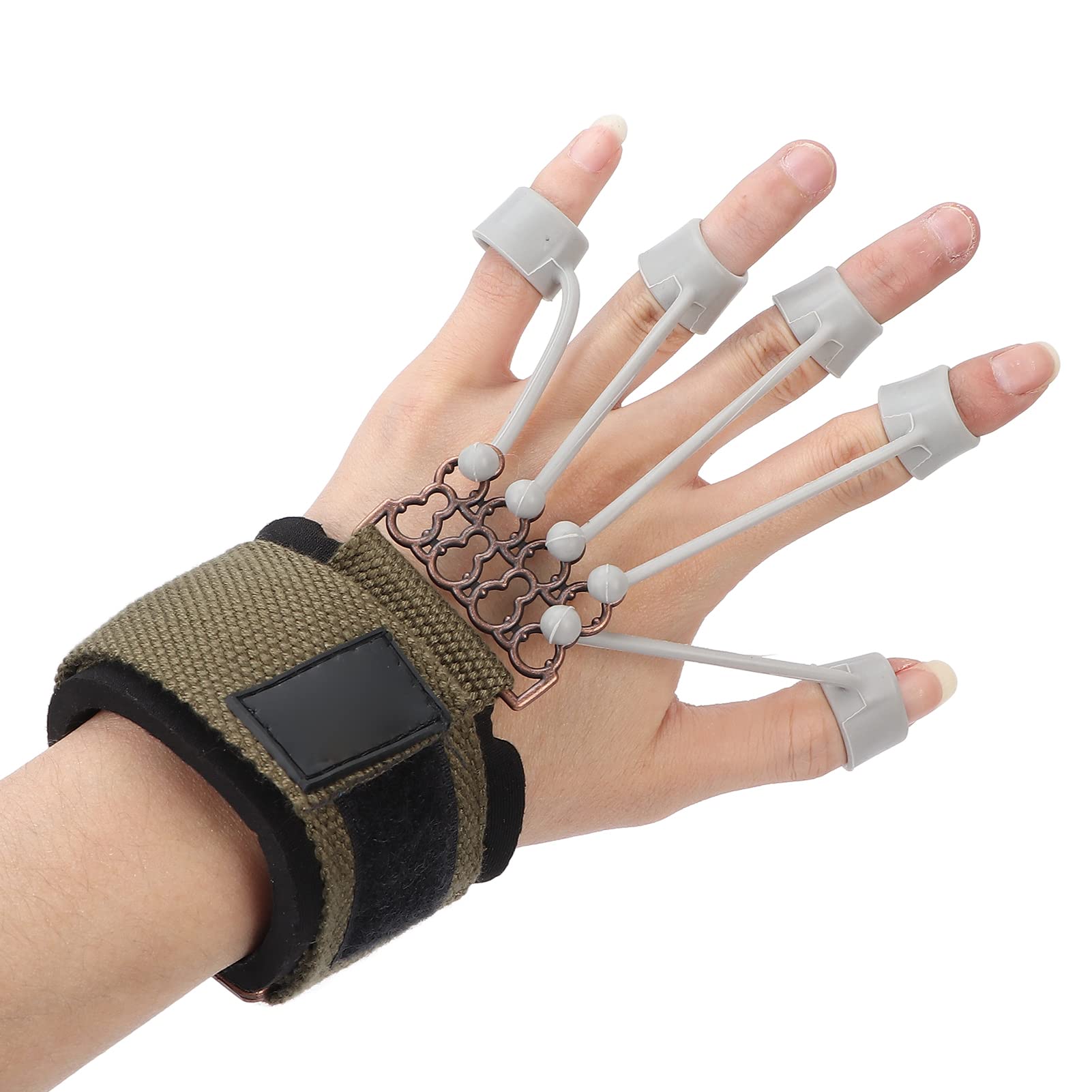 Esercitatore per Dita, 20Lb/40Lb Rinforzo Impugnatura Mano, Rinforzo Mano Fascia Resistenza Dita Chitarra Barella Dito Attrezzatura Yoga Mano per Artrite, Tunnel Carpale