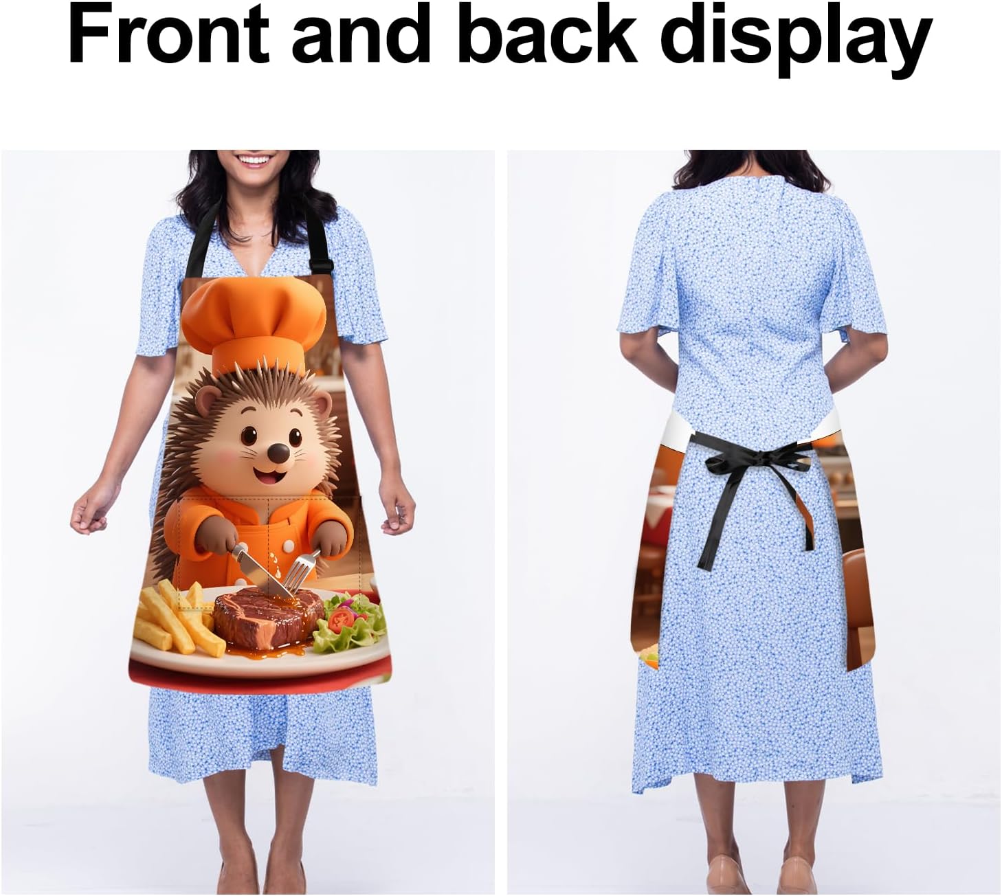 Funny Apron for Men Women Baking Gardening Sewing BBQ Waterproof Cute Gifts - Image 2