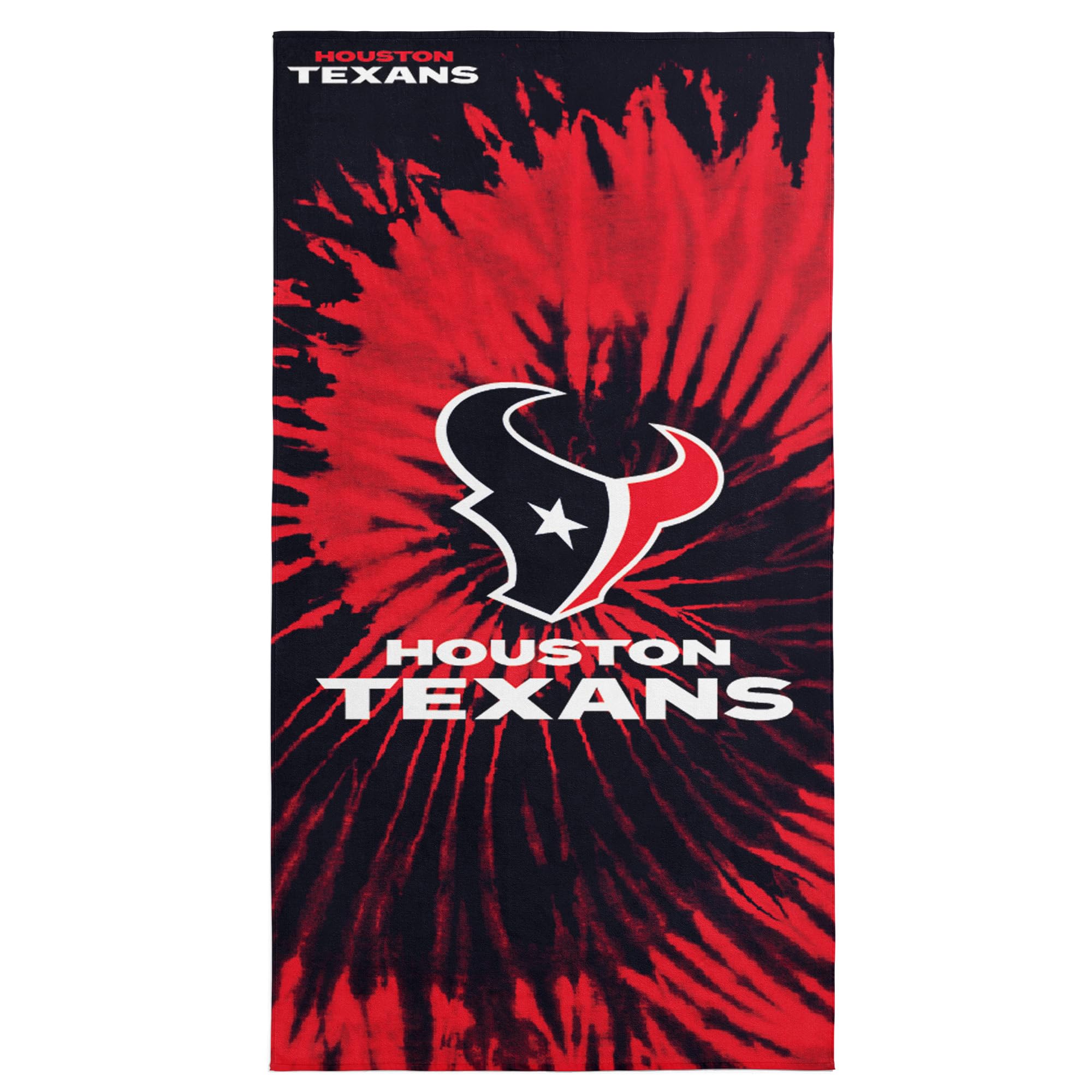 Psychedelic NFL Beach Towel 30x60 Inches by Northwest