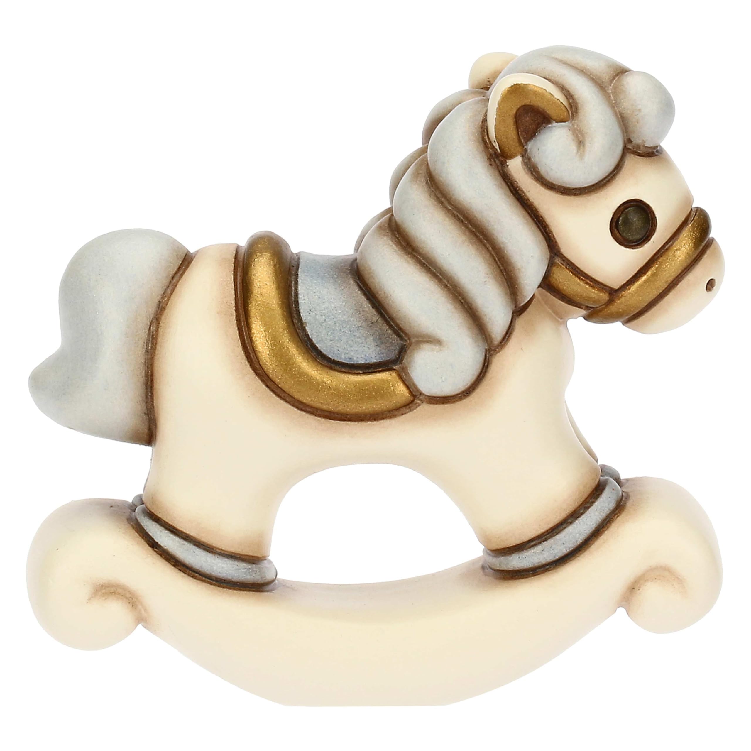 THUN - Rocking Horse Him - Ceramic - Favor Collection - 2.8 x 7 x 6.4 cm