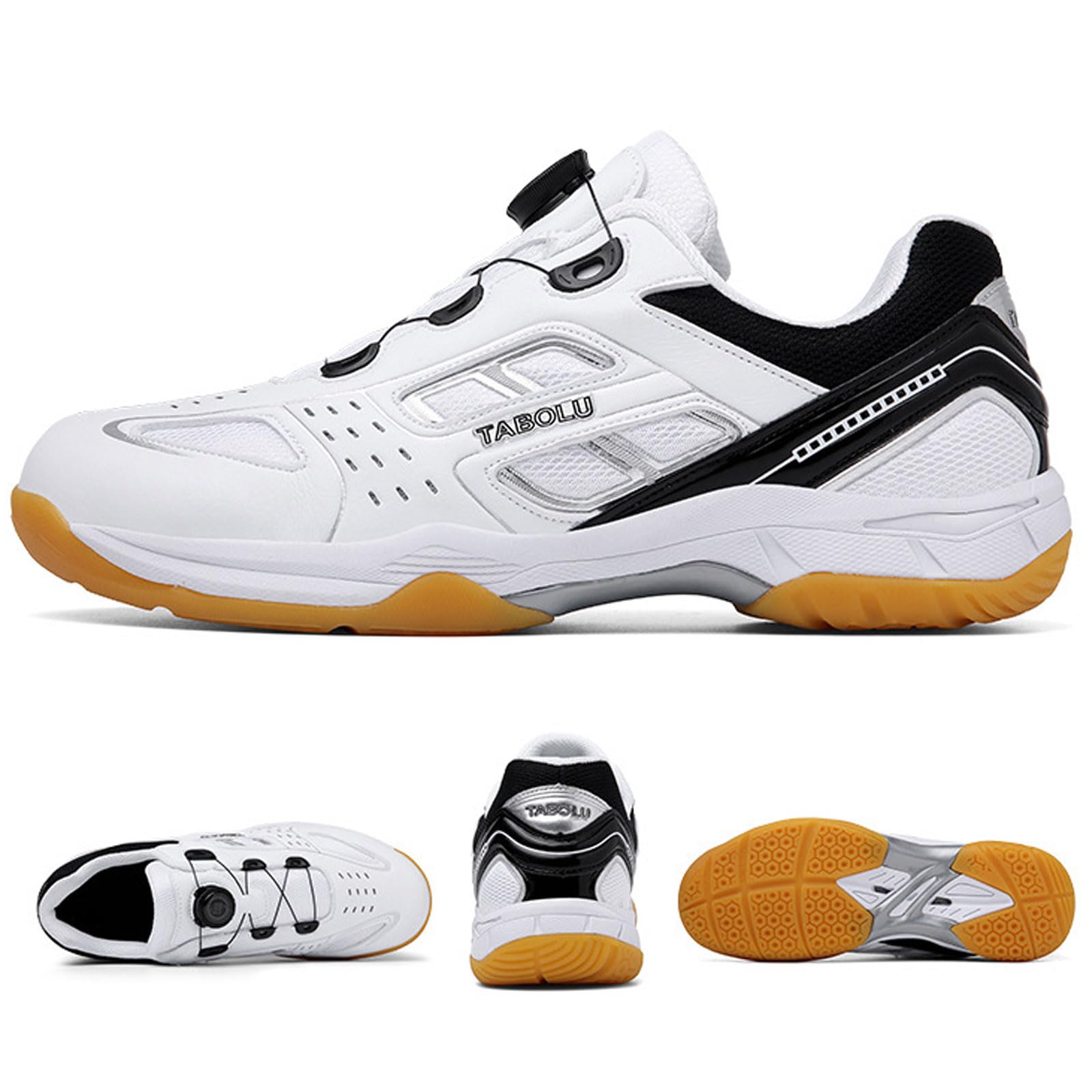 Zapatillas de bádminton para Hombre Exteriores,Zapatillas de bádminton Tipo de Clima,Antideslizante,Transpirable,Cómodo,para Tipo de Superficies,Voleibol,Mantenerse en Forma