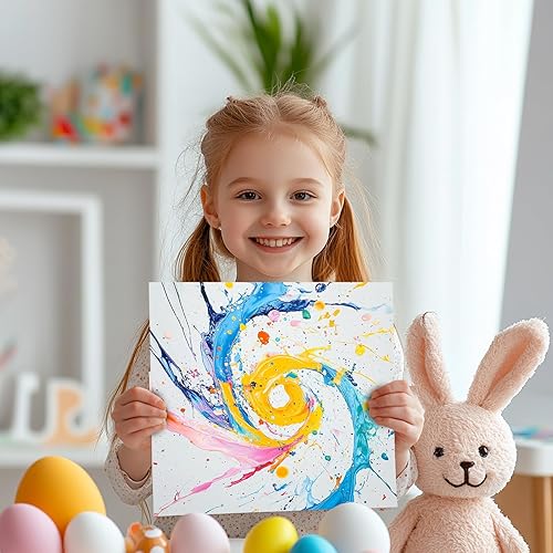 Miniatura 5 de Máquina de arte giratorio con mecanismo giratorio de dos velocidades, obras de arte de origami, ideas de regalo de cumpleaños para niños de 6 años