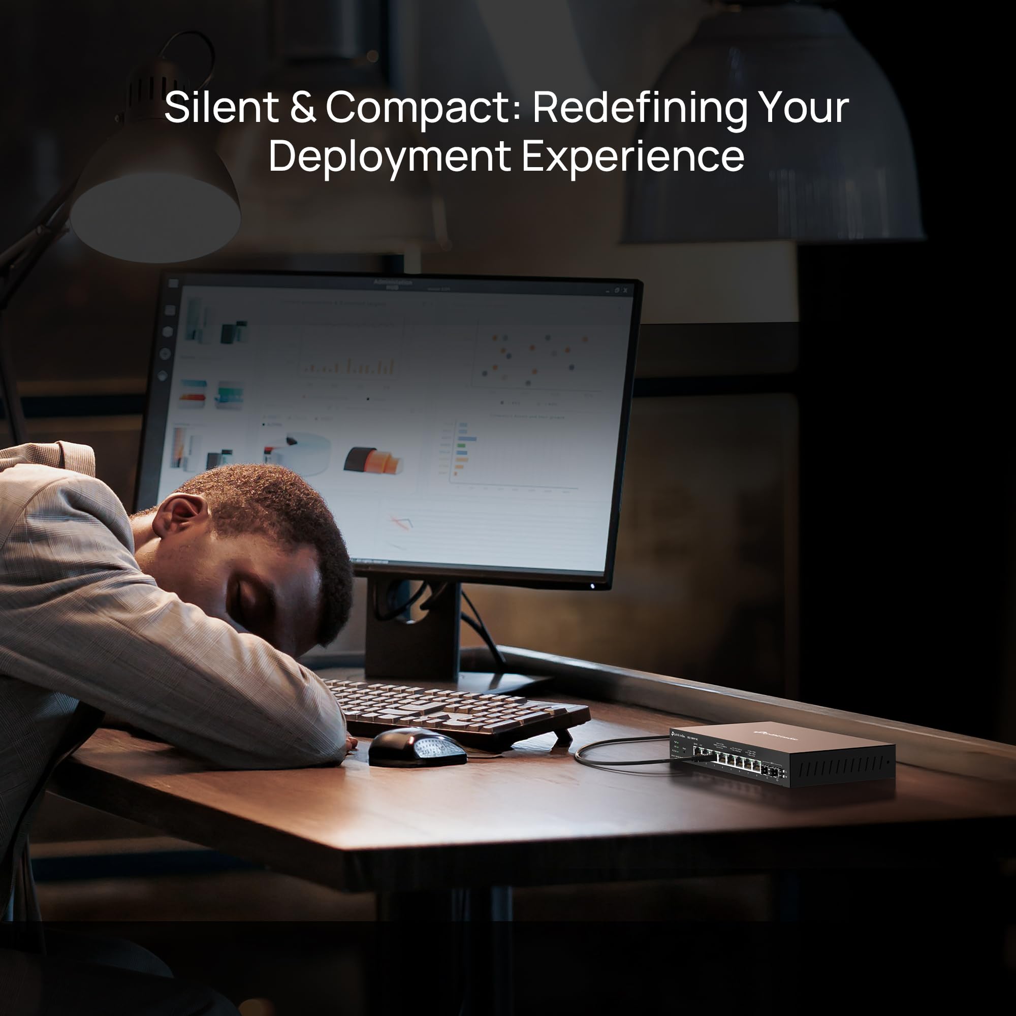 SG2210XMP-M2 Omada 8-Port 2.5GBASE-T and 2-Port 10GE SFP+ Smart Switch with 8-Port PoE+