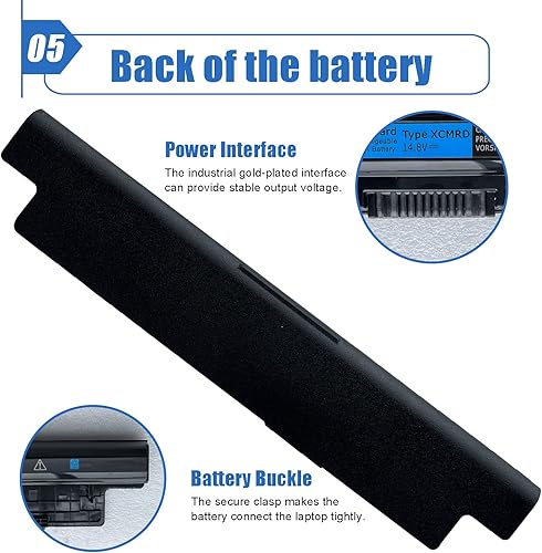 Miniatura 6 de Dentsing XCMRD - Batería para Dell Inspiron 15 3000 Series 3521 3537 3541 3542 3543 3531 i3531 i3542-6000bk 17 3721 3737 17R-5737 15R 5537 5521 14