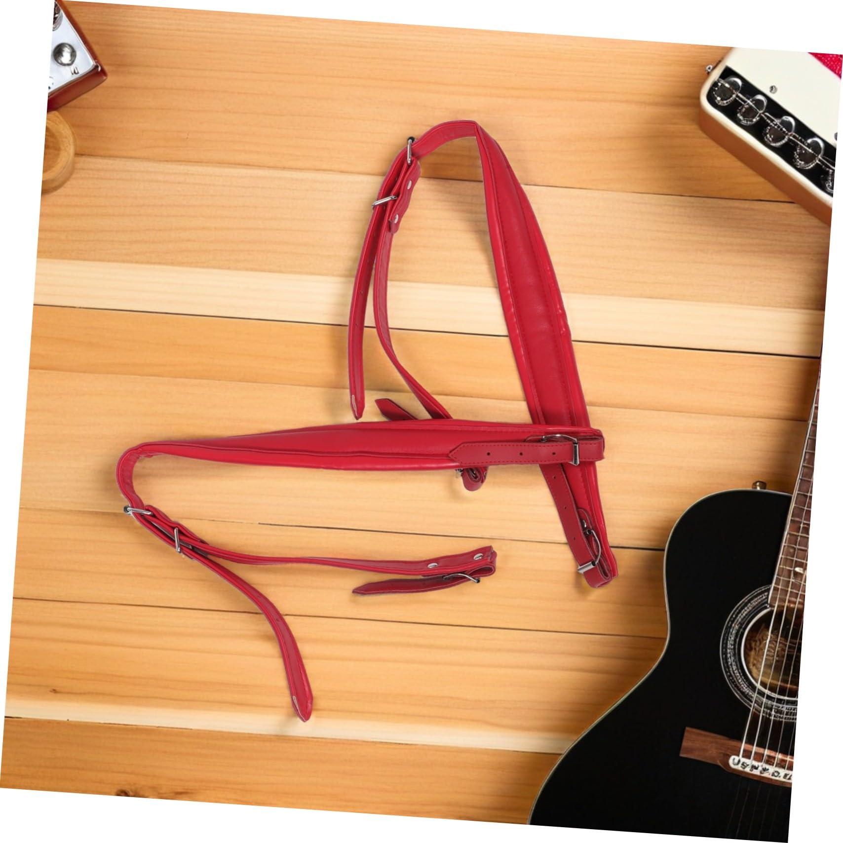 Correa de Acordeón Ajustable de Bajos Correas de Hombro para Acordeón de Adultos de Sujeción para Cinturón de Pecho Accesorios de Repuesto para Instrumento Músical