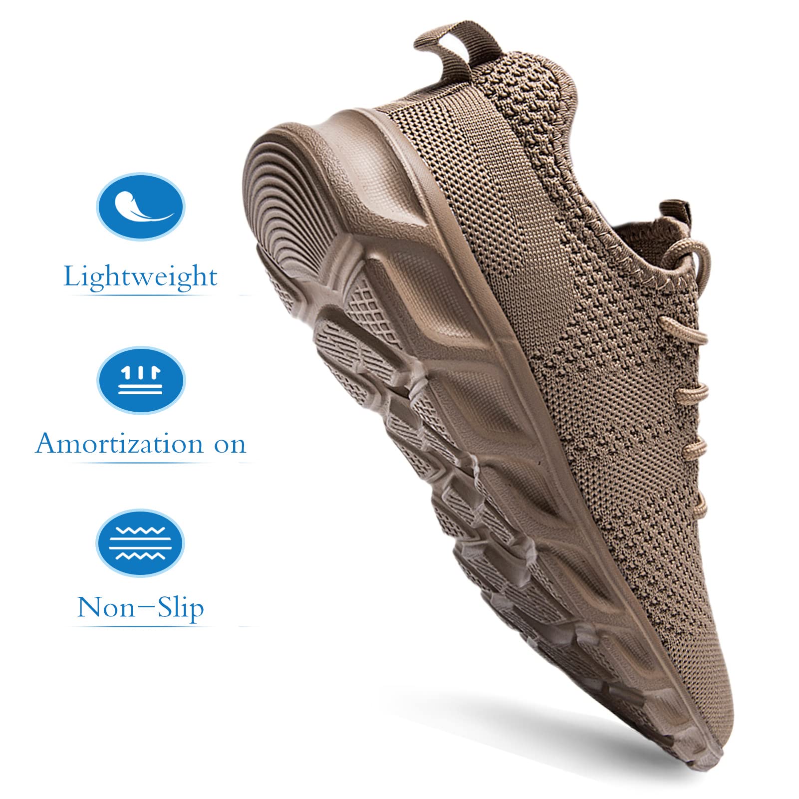 Damyuan Scarpe da Running Corsa Uomo Ginnastica Camminata Casual Jogging Trekking Tennis TRAI Mesh Basket Sport Outdoor Fitness Sportive Palestra Platform Sneakers