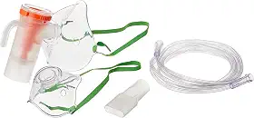 Kit Multilaser para Nebulizador com Máscara Bucal + Tubo Transparente - HC159