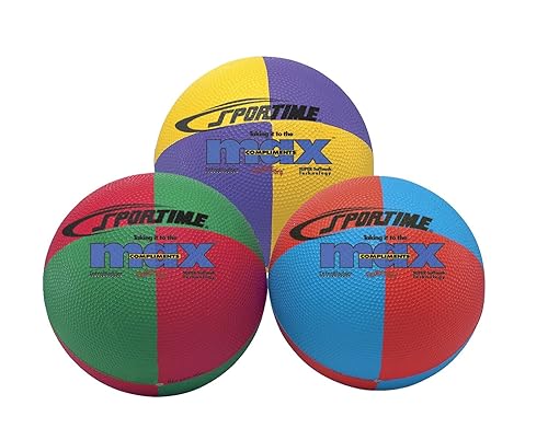Sportime Max Primary Colors Complementos Pelota - Juego de 3