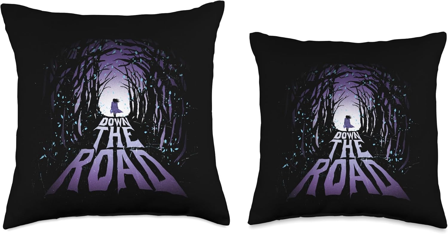 Marvel Agatha All Along Agatha Harkness Down The Road Throw Pillow