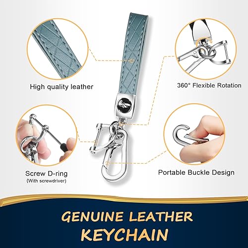 Miniatura 5 de QBUC Funda para llavero Chevy con llavero de TPU suave con ribete dorado, compatible con Chevy Tahoe Suburban Traverse GMC Yukon Acadia Cadillac