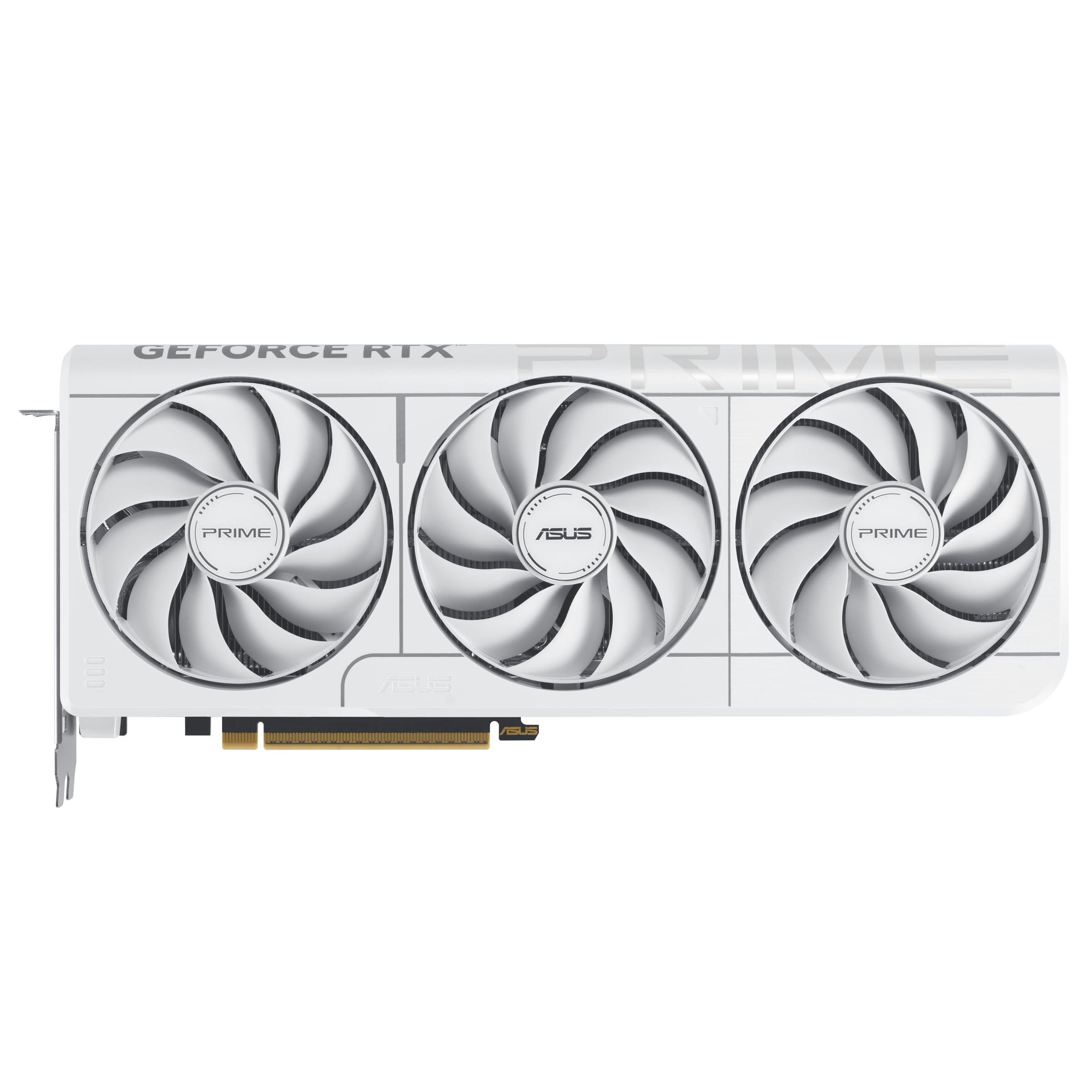 ASUS Prime GeForce RTX™ 5070 12GB GDDR7 White OC Edition Grafikkarte (PCIe® 5.0, 12GB GDDR7, HDMI®/DP 2.1, 2.5-Slot, Axial-Tech Fans, Dual BIOS)