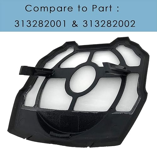 Miniatura 3 de Filtro de repuesto para aspiradora Ryobi P718 P718K P718B 313282002 de 18 voltios, 1 conjunto de filtro con prepantalla