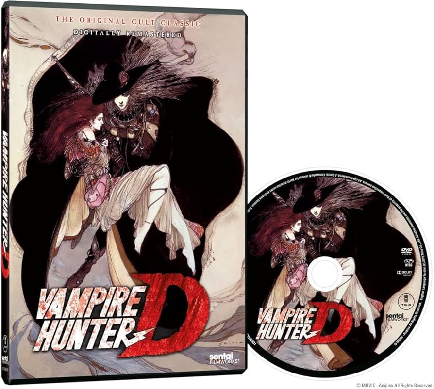 Vampire Hunter『吸血鬼ハンター\"D\"』     販促非売品ポスター Vampire Hunter『吸血鬼ハンター