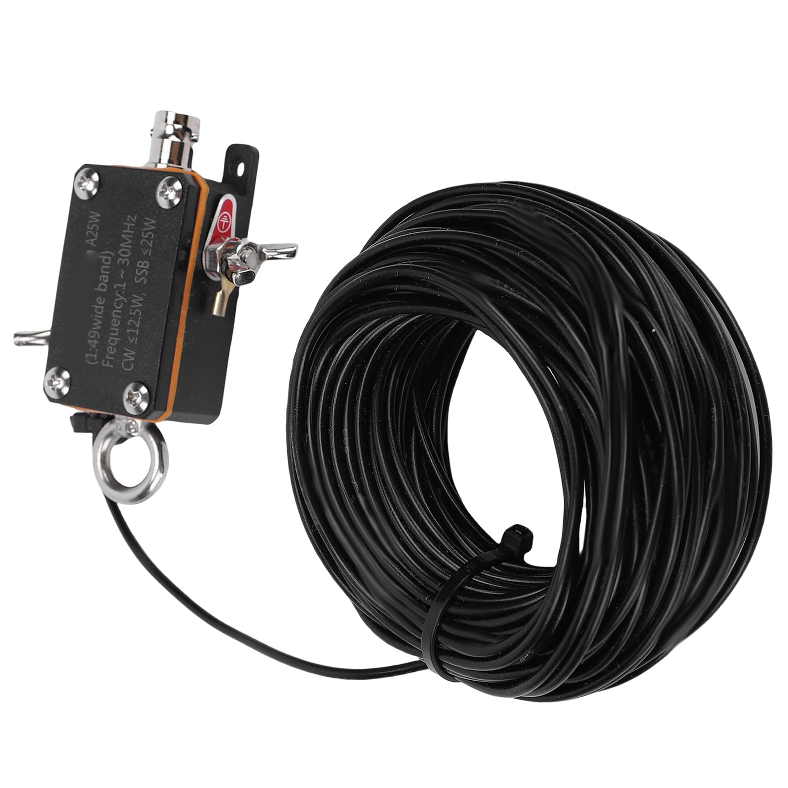 Antenas Portátiles de Corta, Fáciles de Instalar, Antenas de Radio Alimentadas con Extremo HF de PVC para Actividades Al Aire Libre, 1-30MHZ