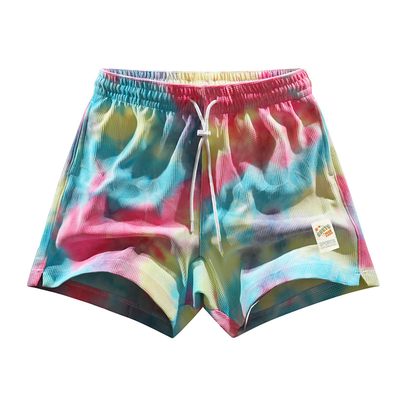DIOTSR Mens Tie Dye Graphic Shorts Athletic Running Basketball Shorts Casual Designer Shorts Cool Streetwear
