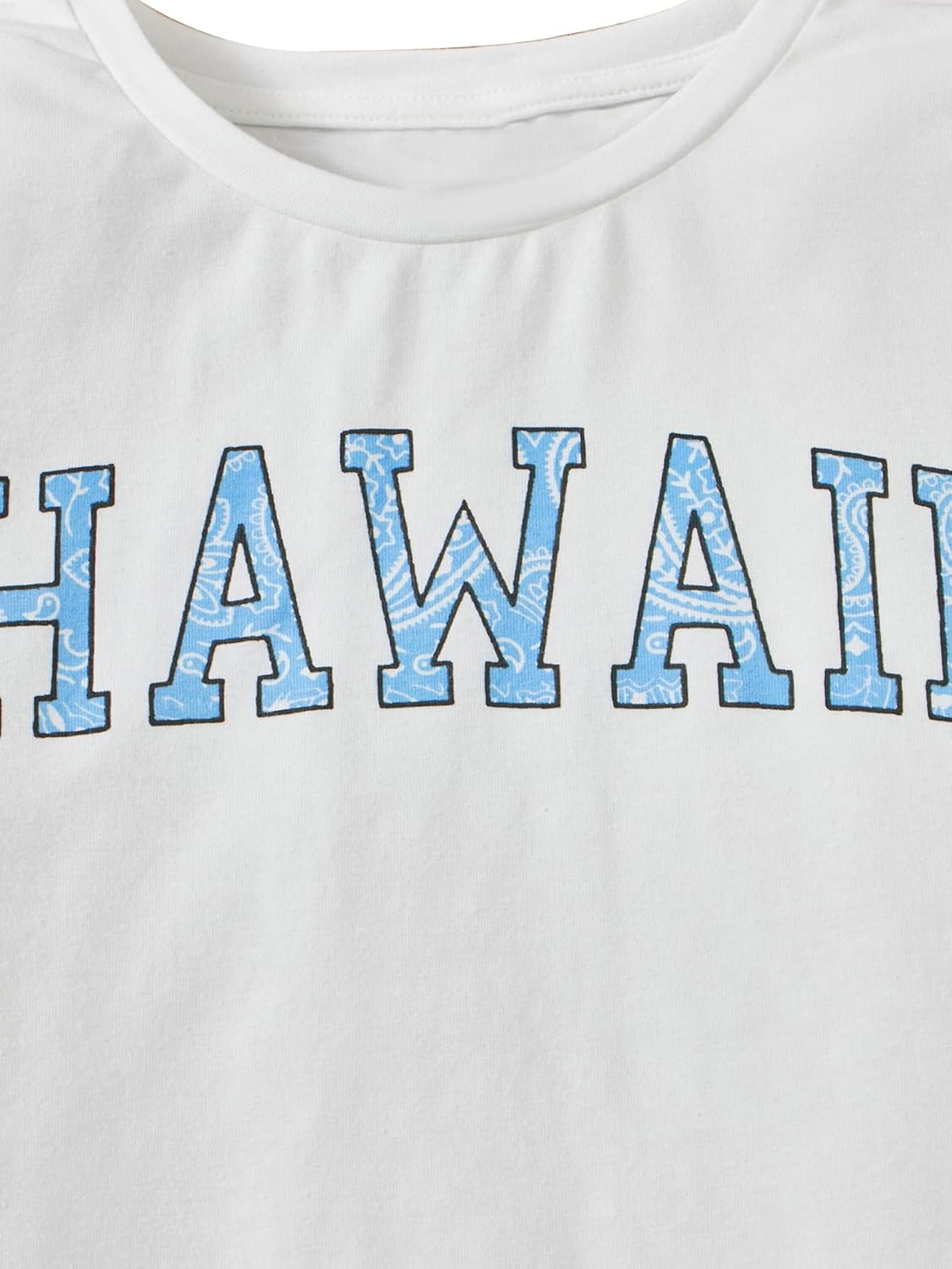 SOLY HUX Boys Boho Paisley Print Short Sleeve T Shirt and Shorts Set 2 Piece Outfits - Image 4