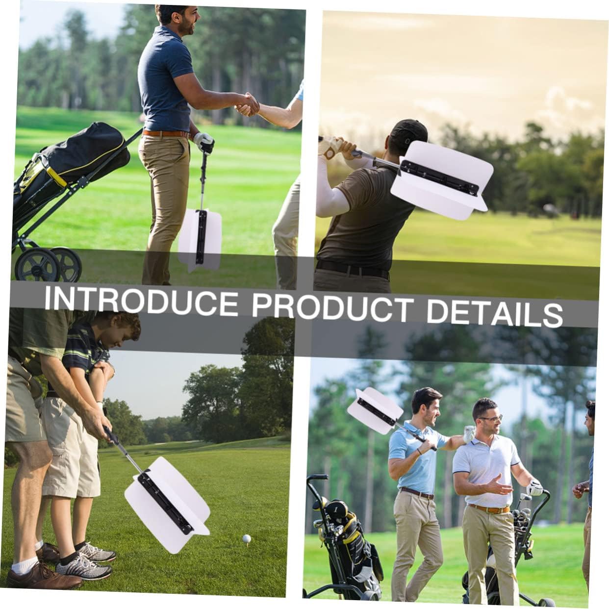 Golf Training Device Power Resistance Swing Trainer for Golf Trainer Helper Swing Grip Practice