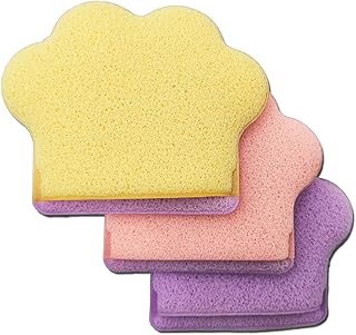 Facial Sponges Compressed 3 Pcs Set, Face Spo...