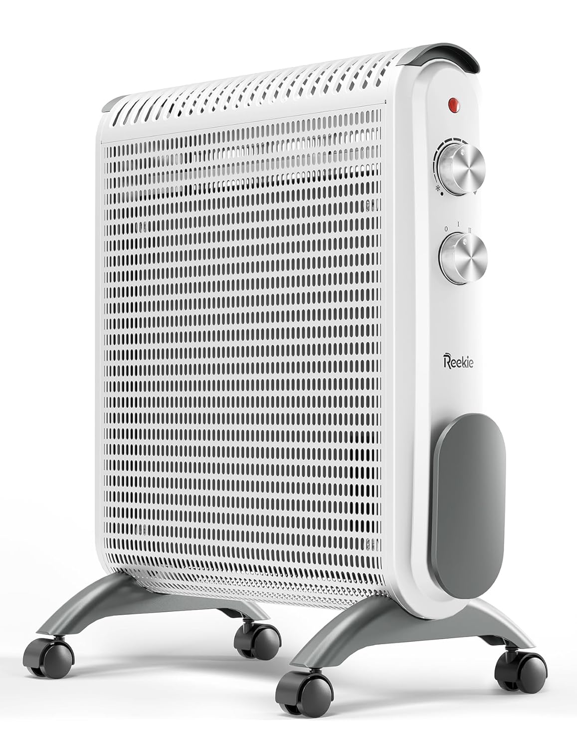 Reekie Convection Space Heaters for Indoor Use 1500W Electric Mica Panel Heater with Thermostat Fast Heating Quiet Safety