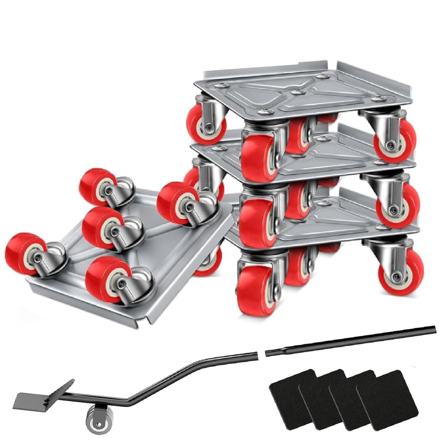 HASTHIP Furniture Dolly, Heavy Furniture Movers with Wheels, Furniture