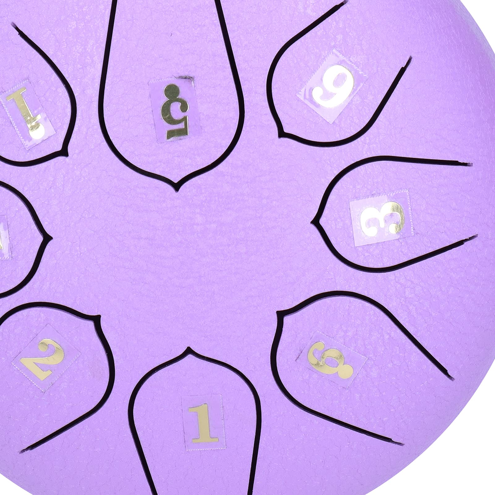 Cocoarm Tamburo per Lingua Tamburo a Mano in Acciaio 6 Pollici 8 Toni con Kit in Legno di Stoffa Accordatura Trasparente Libro di Spartiti e Mazze per Meditazione Yoga Principianti Musicoterapia