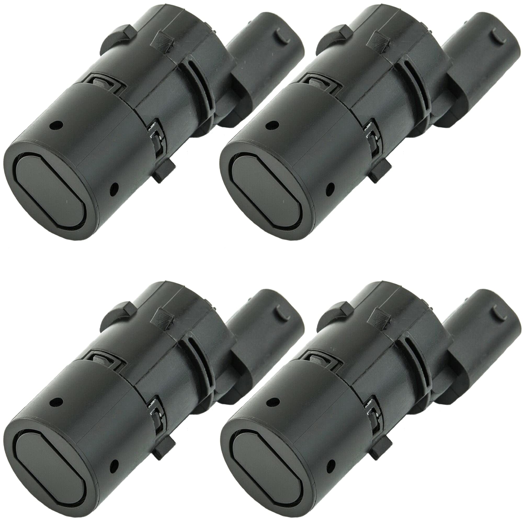 (Lot de 4) Capteurs Radar de Recul Aide Stationnement Avant ou Arrière compatible pour C3 I C8 ULYSSE 807 SÉRIE 5 E39 7 E38-9643982377