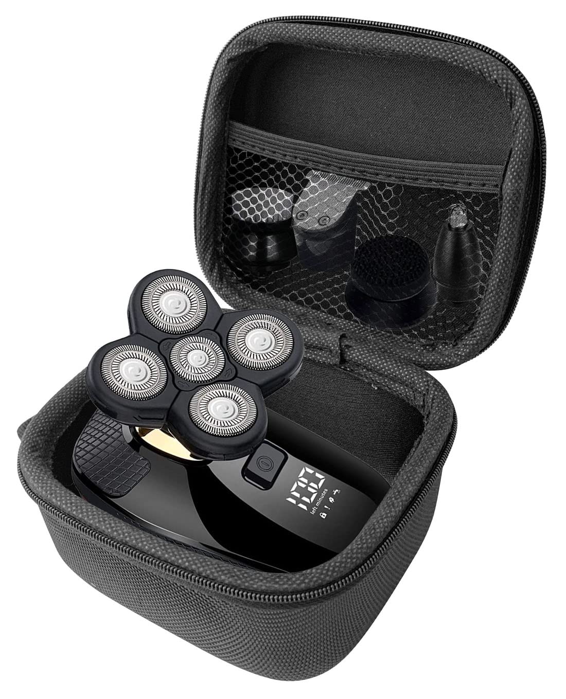 FitSand Hard Case Compatible for HONTEC 4 in1 Electric Head Shaver Bald Shaver