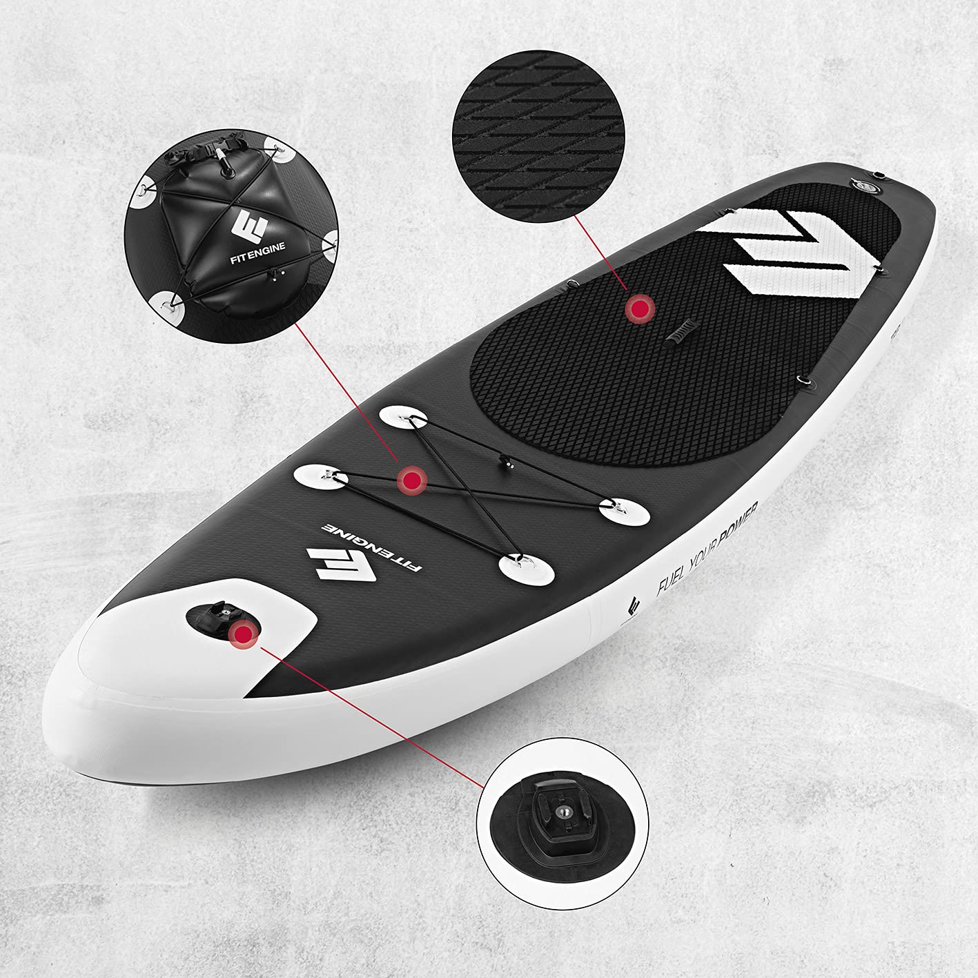 FitEngine Stand-Up Paddle Board Complete Set