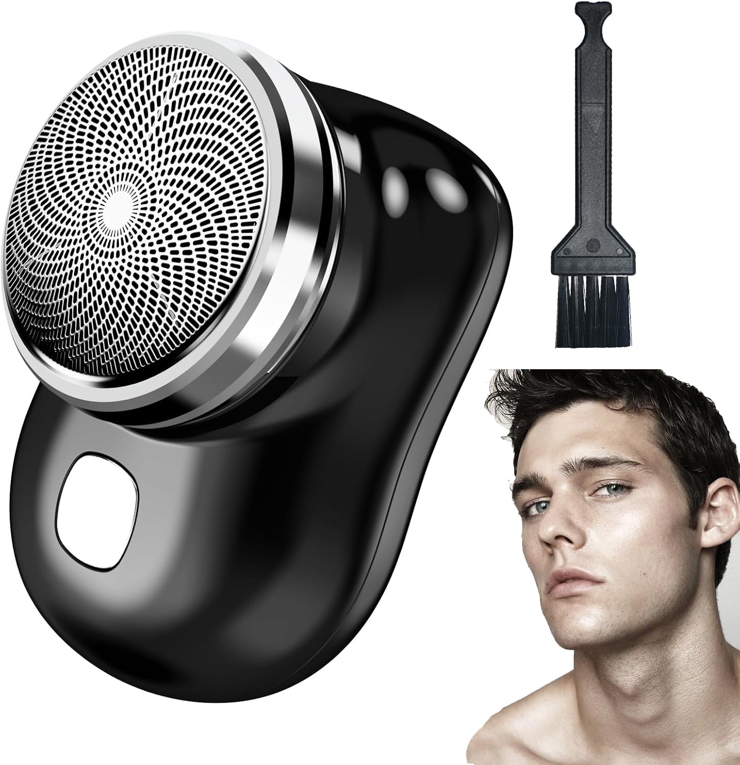 HONGJIANV Glidex Portable Mini Electric Shaver, Electric Razor for Men, Newest Mini