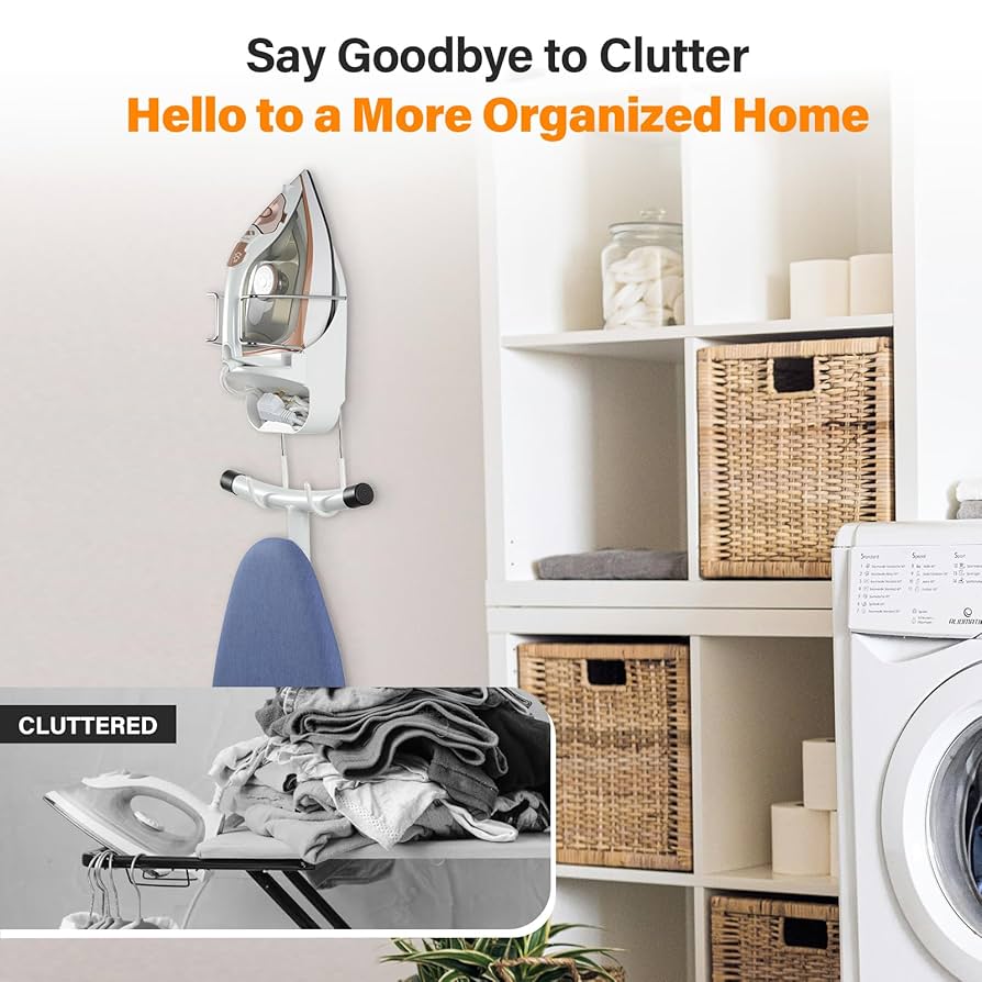 Amazon.com: Alpinista Ironing Board Hanger Wall Mount