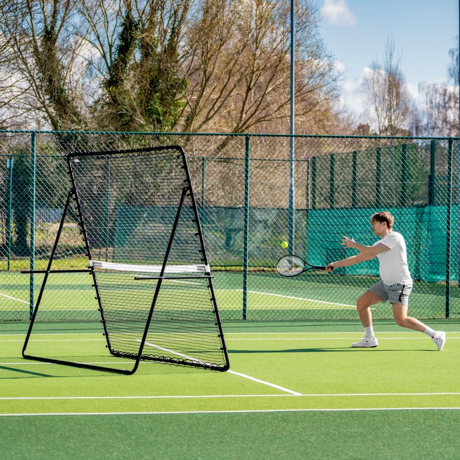 Vermont Rete Tennis Allenamento [2,75 x 2,15m] - Rebounder per Allenamento Tennis | Rete da Rimbalzo | Rebounder Autoportante | Ideale per Pallavolo, Calcio E Molto di più