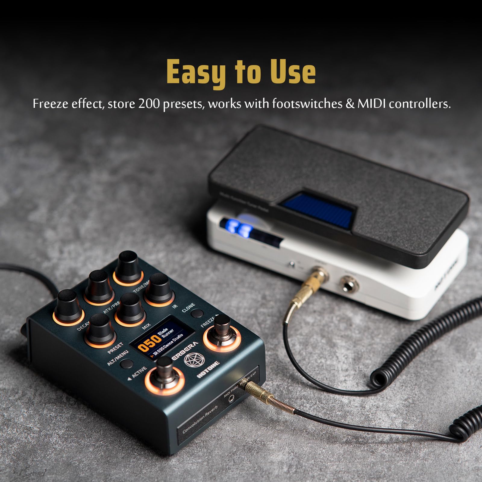 Amazon.com: Hotone Verbera Convolution Reverb Pedal – Dual Engine