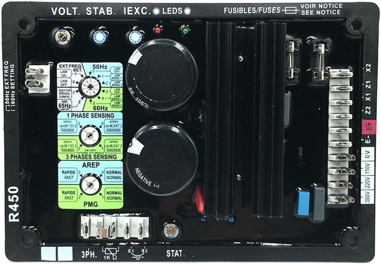 R450 R450M R450T Automatic Voltage Regulator AVR For Generator 1Pcs(R450M)