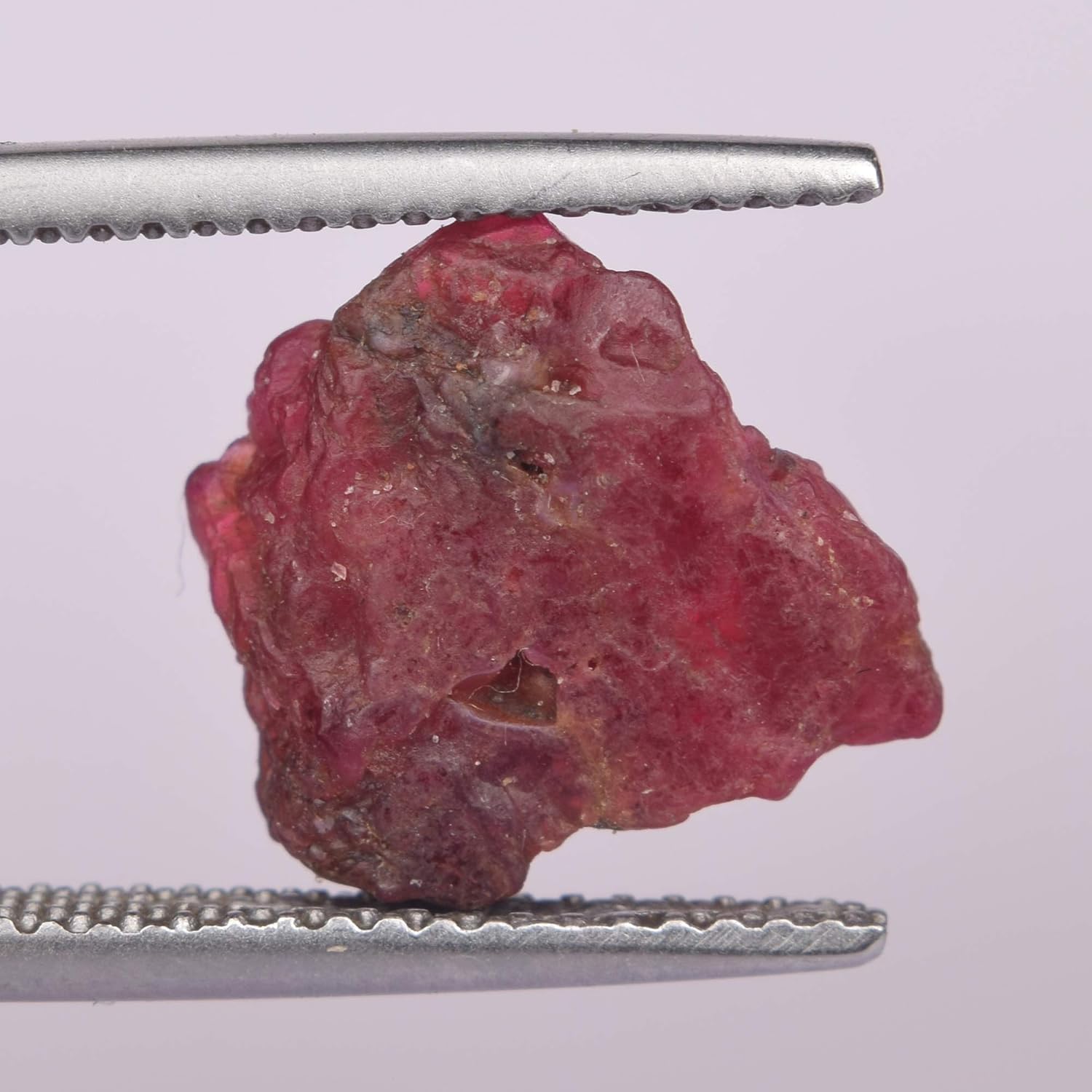 gemhub Natural Red Spinel, Healing Crystal Loose Gemstone 03.50 Ct Certified Raw Rough Rock Spinel Mineral Stone Specimen EY-183
