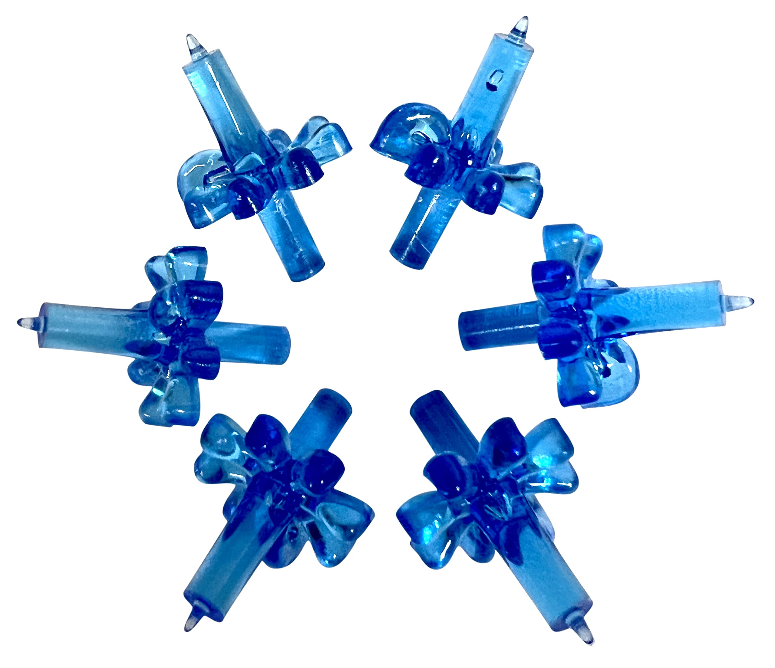 National Artcraft® Candle Blossom Lights for Ceramic Christmas Trees - Blue