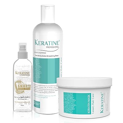 Keratin Shampoo, Hair Mask...