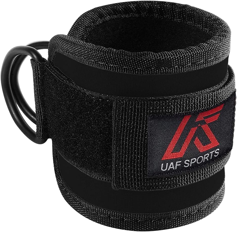1 Piece Ankle Strap for Cable Machines Padded Gym Cuff for Kickbacks