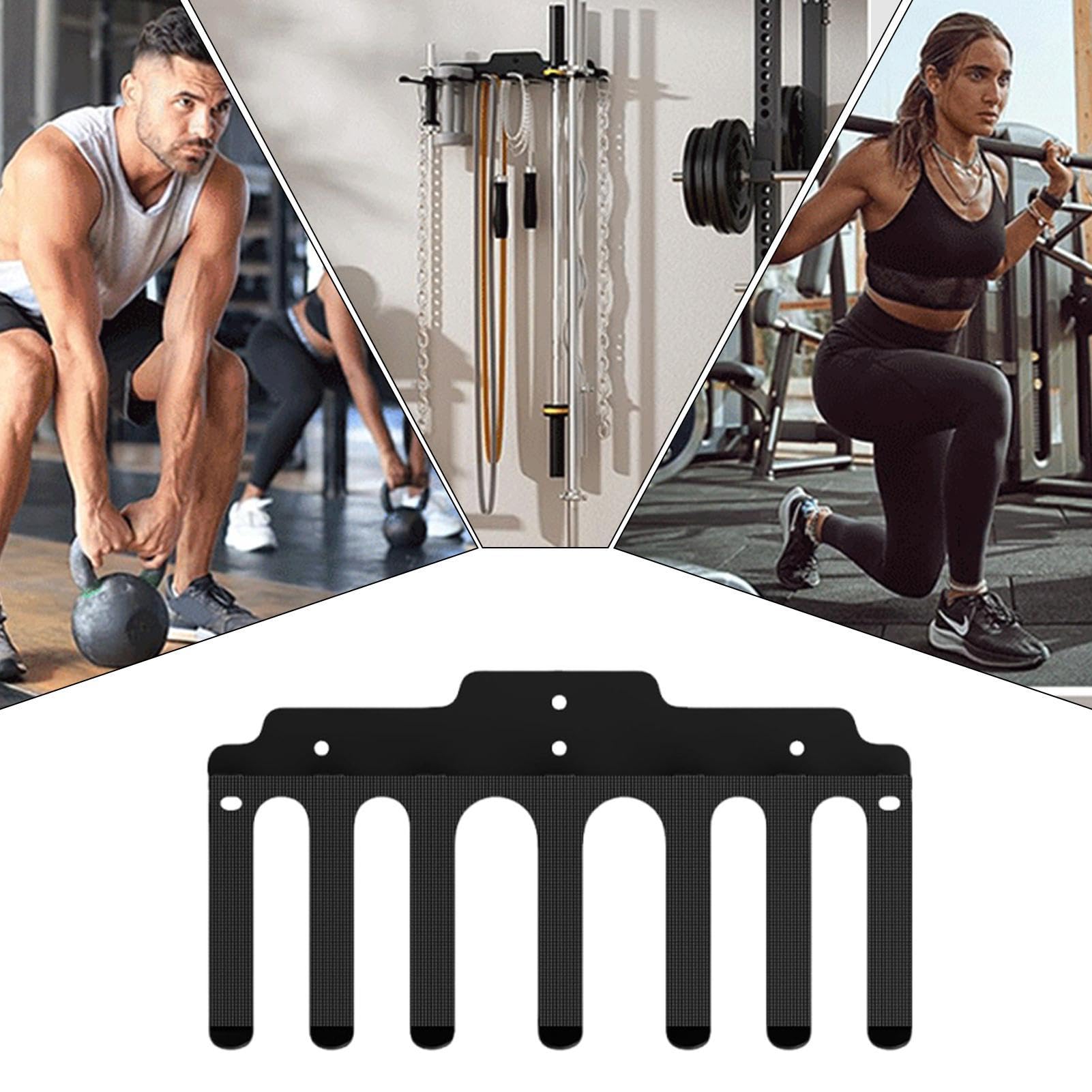 Uchwyt Ścienny Do Sztangi Organizer Pionowy Oszczędzający Miejsce | Uchwyt Do Przechowywania Sztang Rozwiązanie Organizacji Sprzętu Fitness Do Prezentacji Na Ścianie Siłowni W Piwnicy Pokoju I