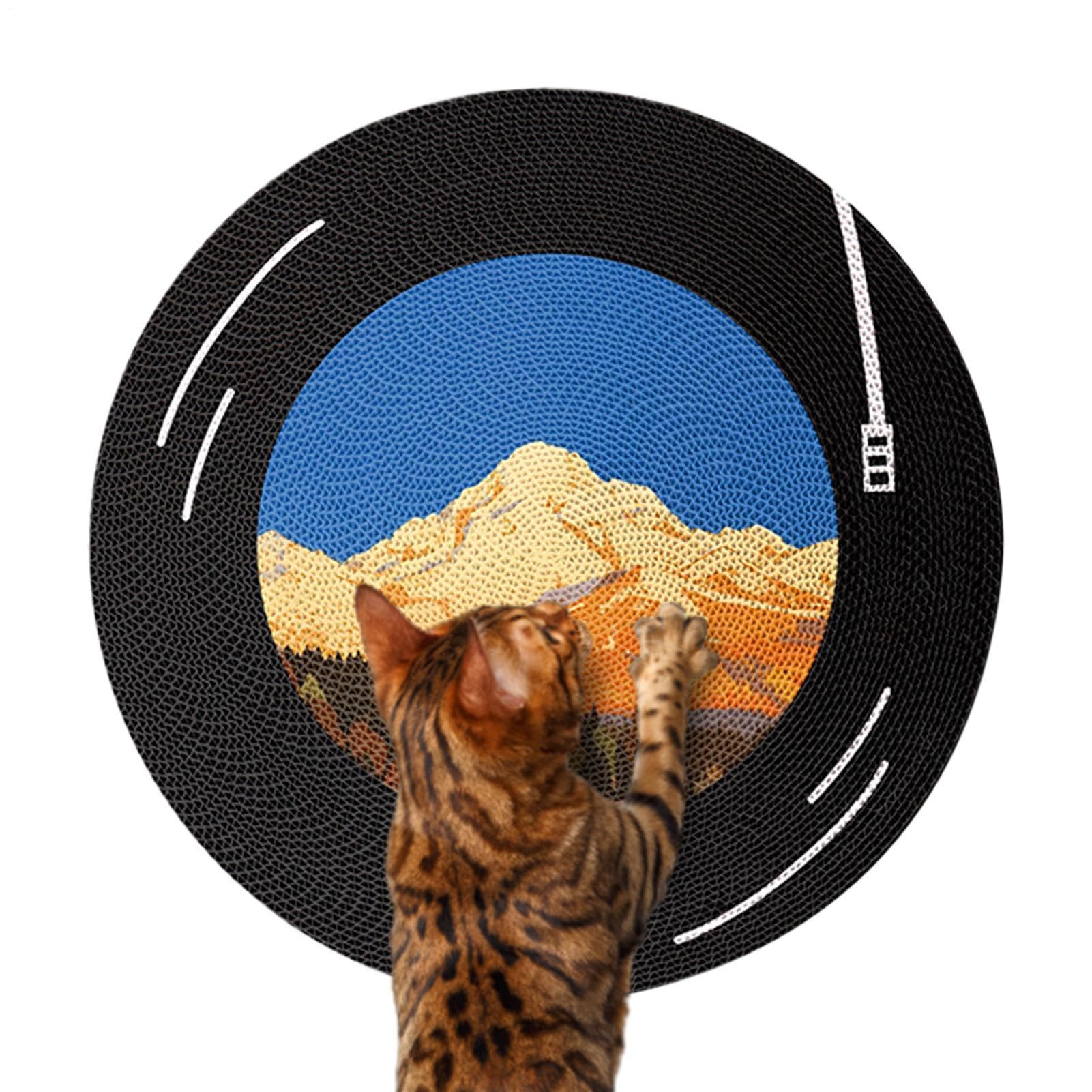 Jouet rotatif pour l'activité mentale du chat en sisal premium