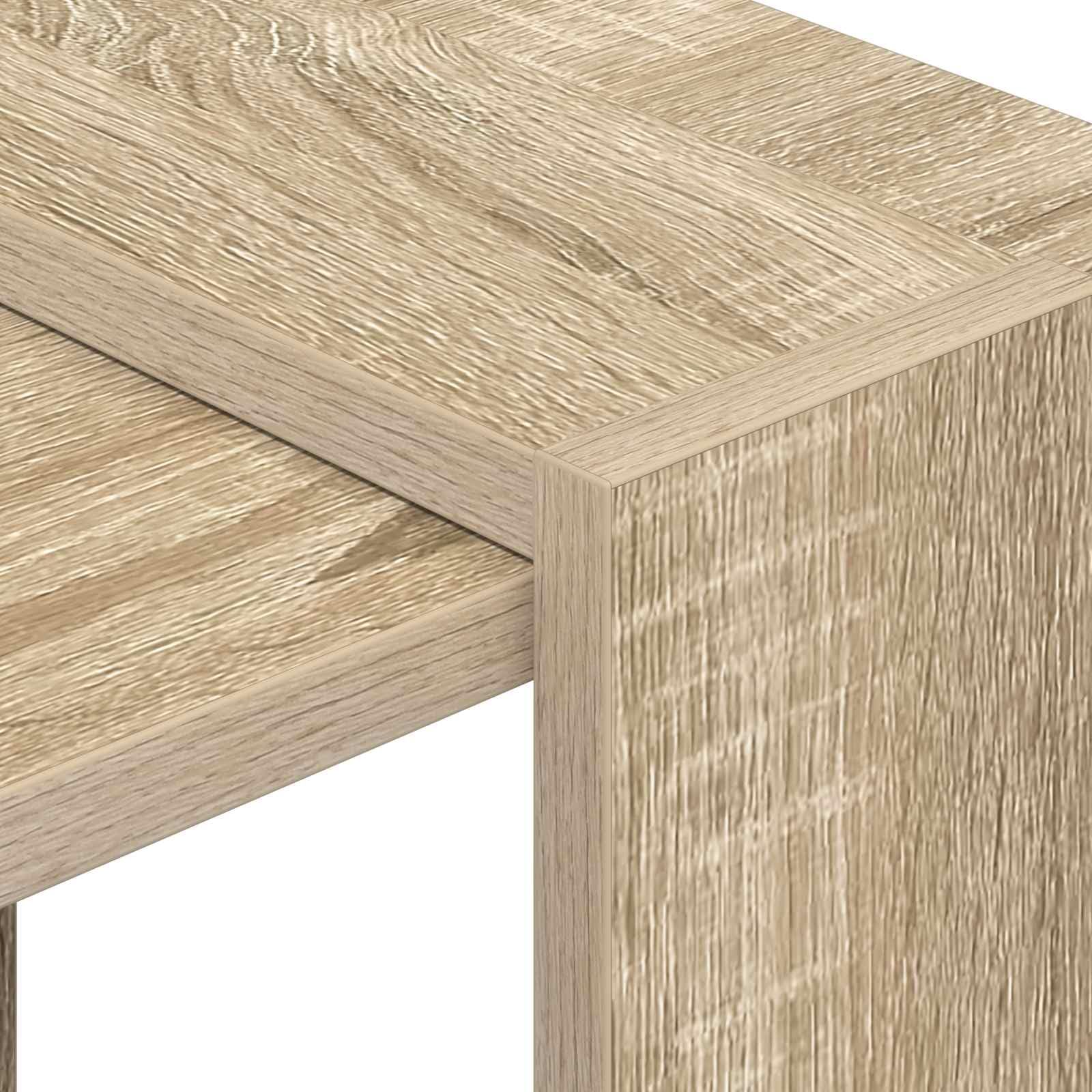 vidaXL Étagère 2 Niveaux 52 x 25 x 71,5 cm Bois d'ingénierie