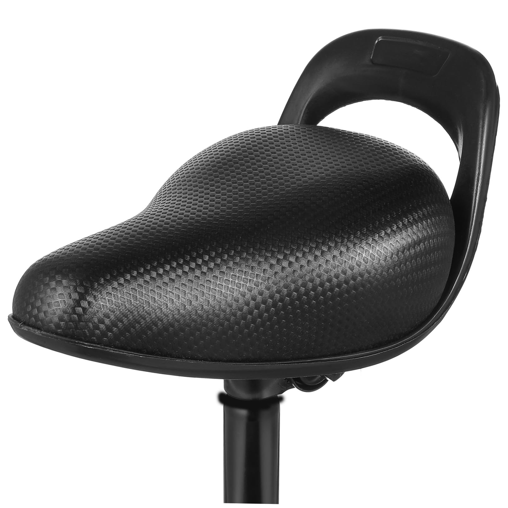 Sillín de bicicleta para evitar dolores con cojín mullido resistente negro 8