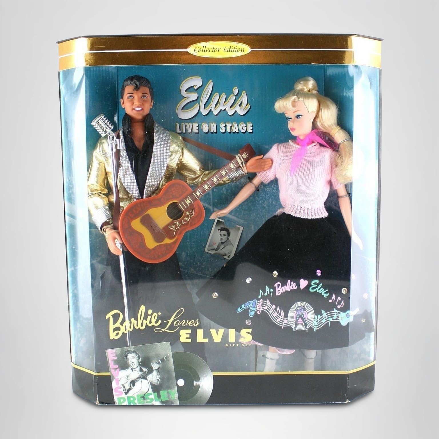 Barbie Loves Elvis Collector Edition Gift Set (1996) : Amazon.co
