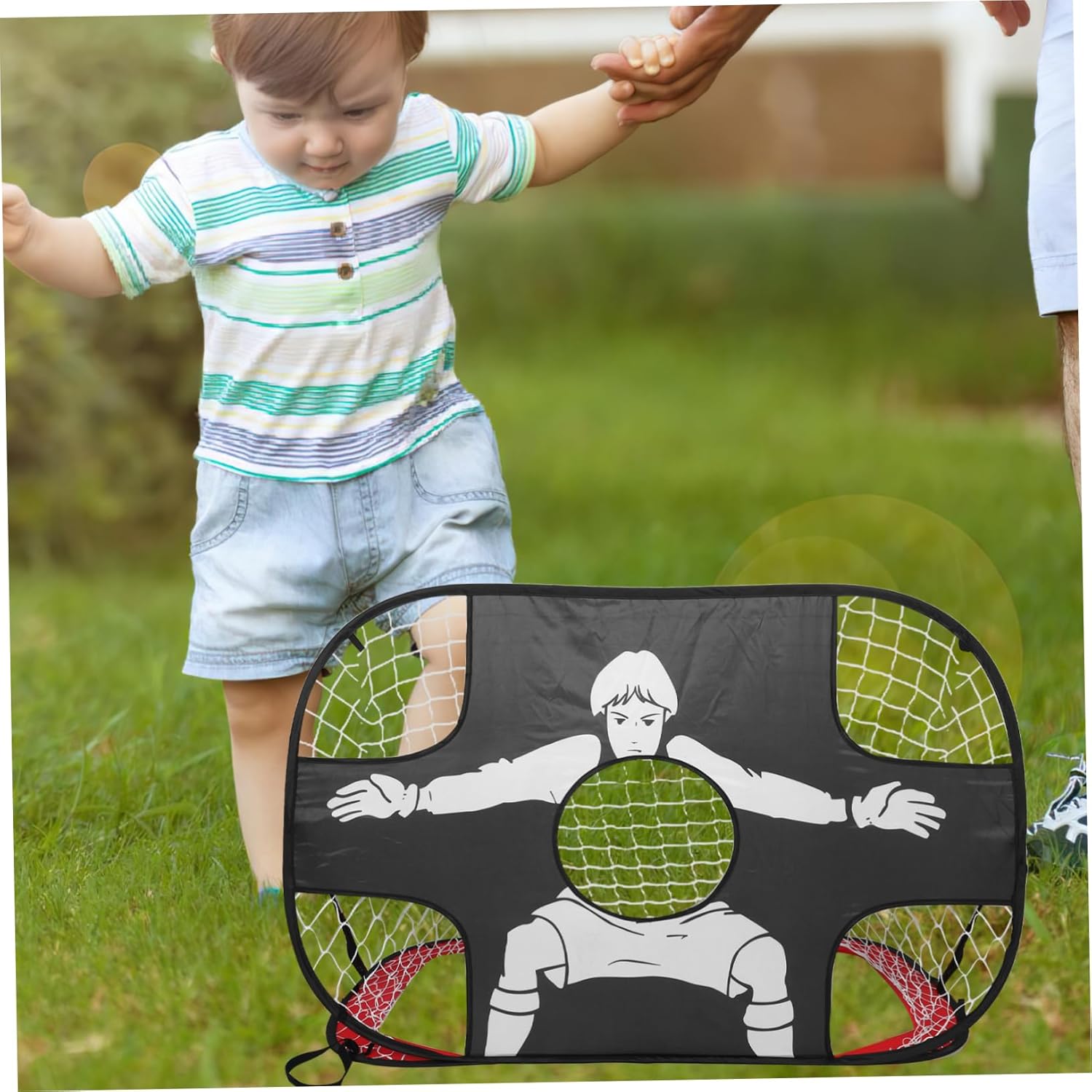 Soccer Goals Football Target Net Portable Goal Boys and Girls Soccer Nets Footbal Training Tool