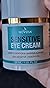 NOVEHA Hydrating Eye Cream for Sensitive Skin (30 ml), Eye Moisturizer for Dry Eyelids & Under Eyes, Vegan Ceramide Eyelid Cream, Anti-Aging Eye Cream for Fine Lines & Puffiness, Fragrance-Free - 1 oz