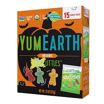 Yumearth Organic Sour Littles 15 Count, 7.5 Ounce