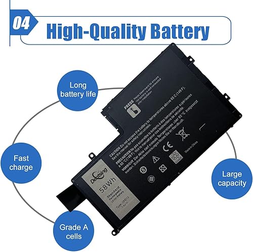 Miniatura 5 de Dentsing OPD19 - Batería para laptop para DELL Inspiron 14, 5442, 14, 5443, 14, 5445, 14, 5447, 14, 5448, 14, 547, 15, 5542, 5543, 5545, 5547, 15,