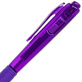 Pentel Wow! Retractable Ballpoint Pen, (1.0mm) Medium Line, Violet Ink, Box of 12 (BK440-V) – view 3
