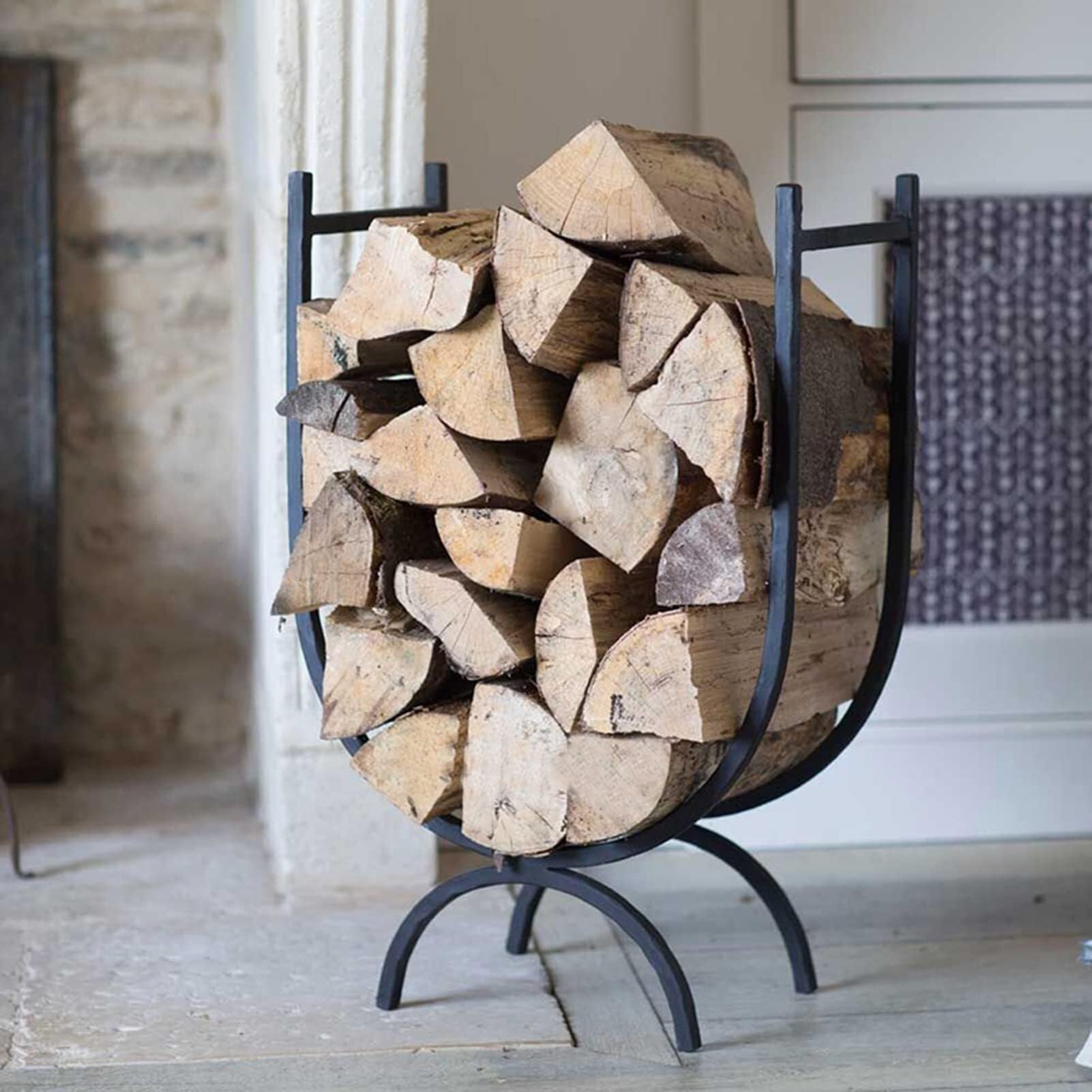 Amazon.com: HCZKIUJ Premium Firewood Rack for Indoor and